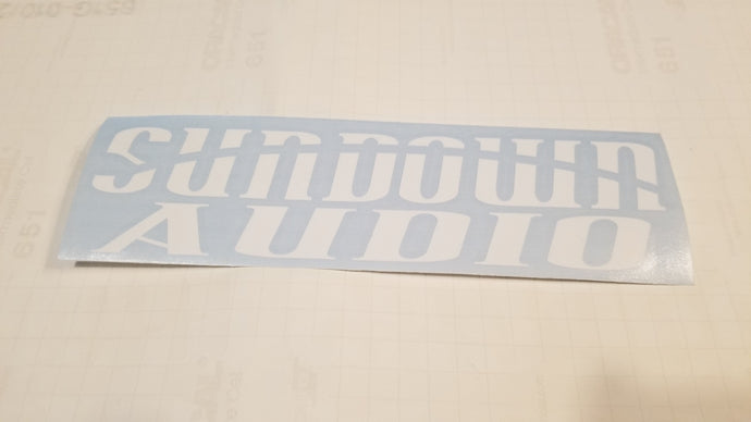 Sundown Decals (two)